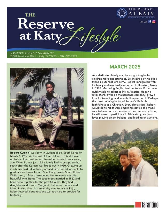 Assisted Living Current Newsletter