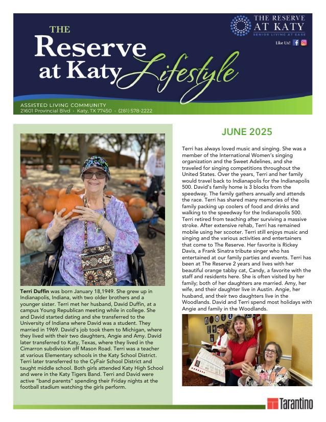 Assisted Living Current Newsletter